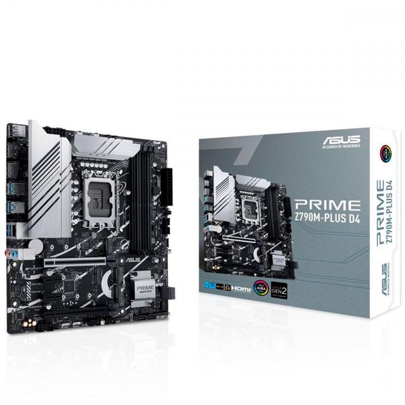 Imagem do produto Placa Mãe Asus Prime Para Intel LGA 1700 Z790M-PLUS 4xDDR5 mATX em Magazine Luiza